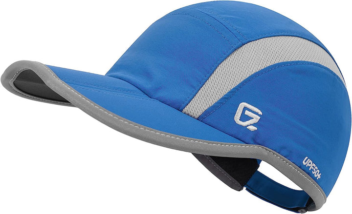 Reflective Folding Outdoor Hat Unstructured Design UPF 50+ Sun Protection Sport Hats for Womens and Mens