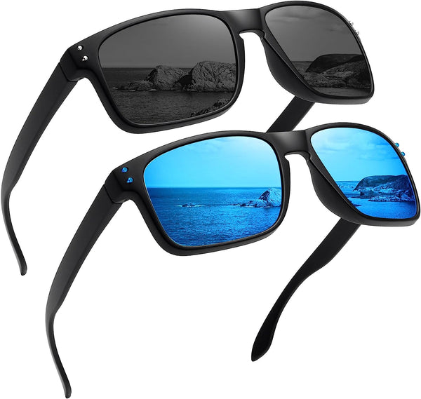 Polarized Sunglasses for Men Women Sports Driving Fishing Glasses UV400 Protection