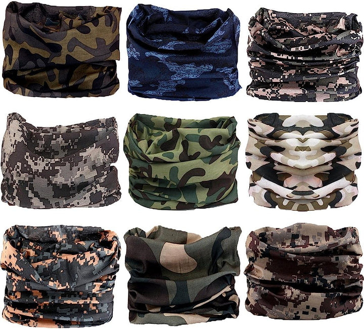 Headwear, Head Wrap, Neck Gaiter, Headband, Fishing Mask, Magic Scarf Face Bandana Mask Neck Tube Balaclava for Sport