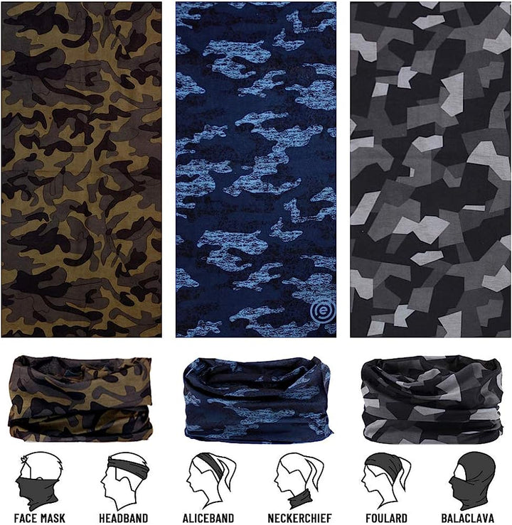 Headwear, Head Wrap, Neck Gaiter, Headband, Fishing Mask, Magic Scarf Face Bandana Mask Neck Tube Balaclava for Sport